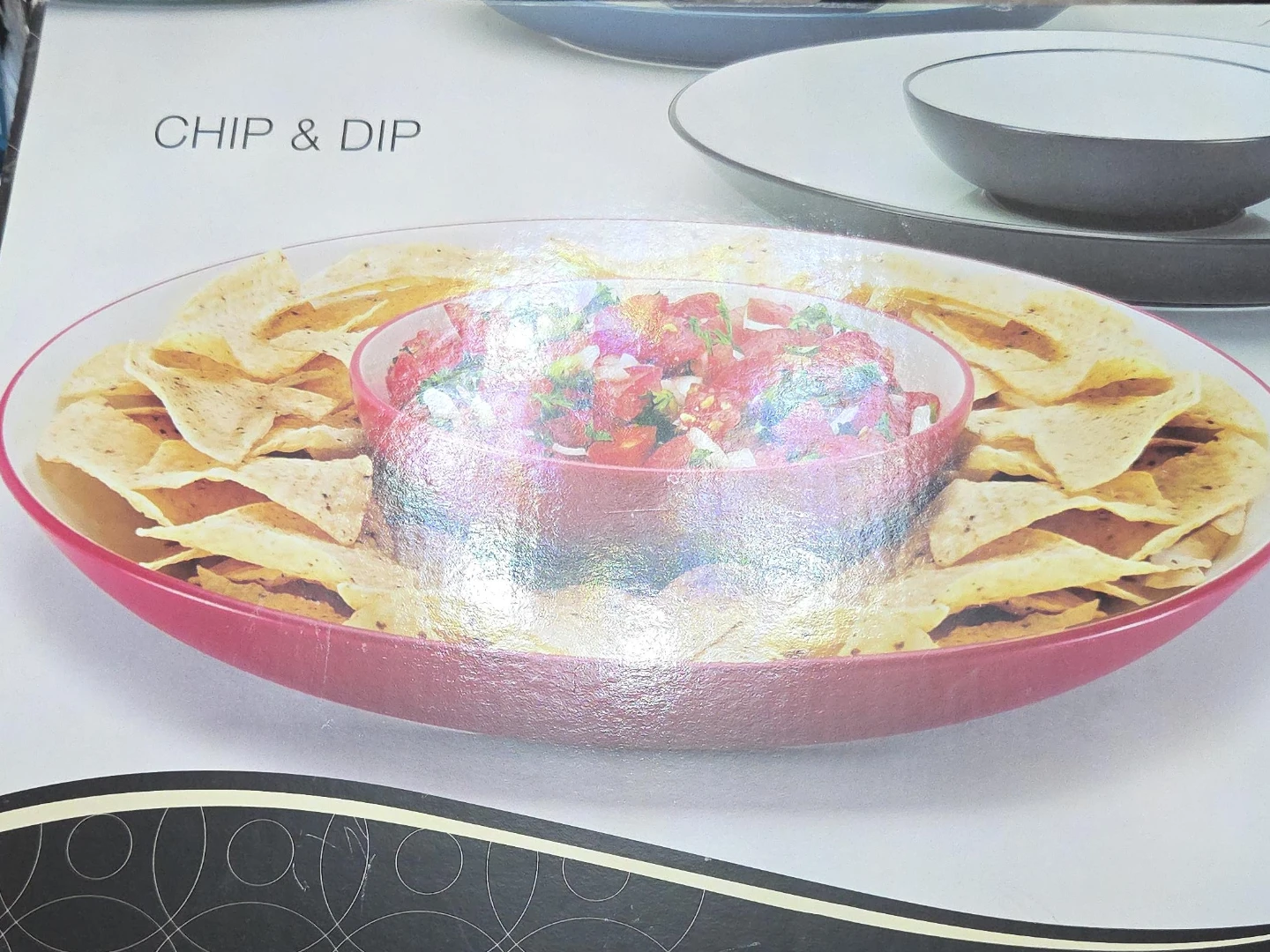 Noritake Colorwave Chip & Dip Platter