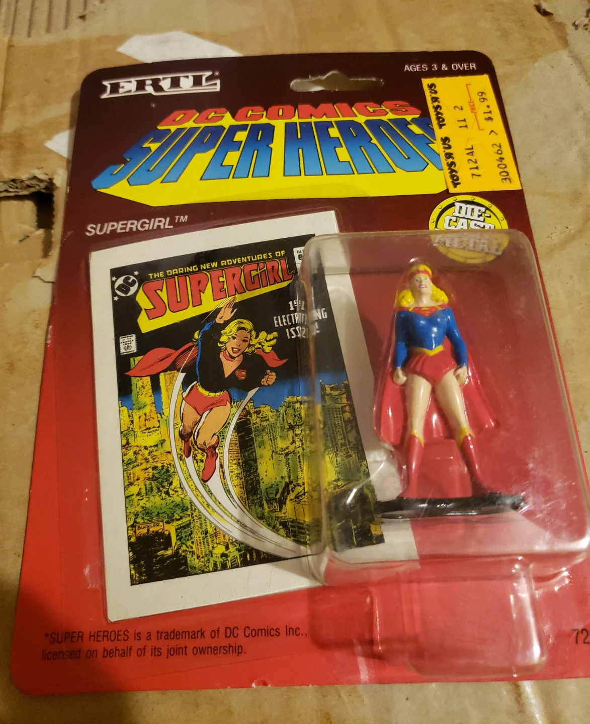 ERTL DC Comics Supergirl Figure