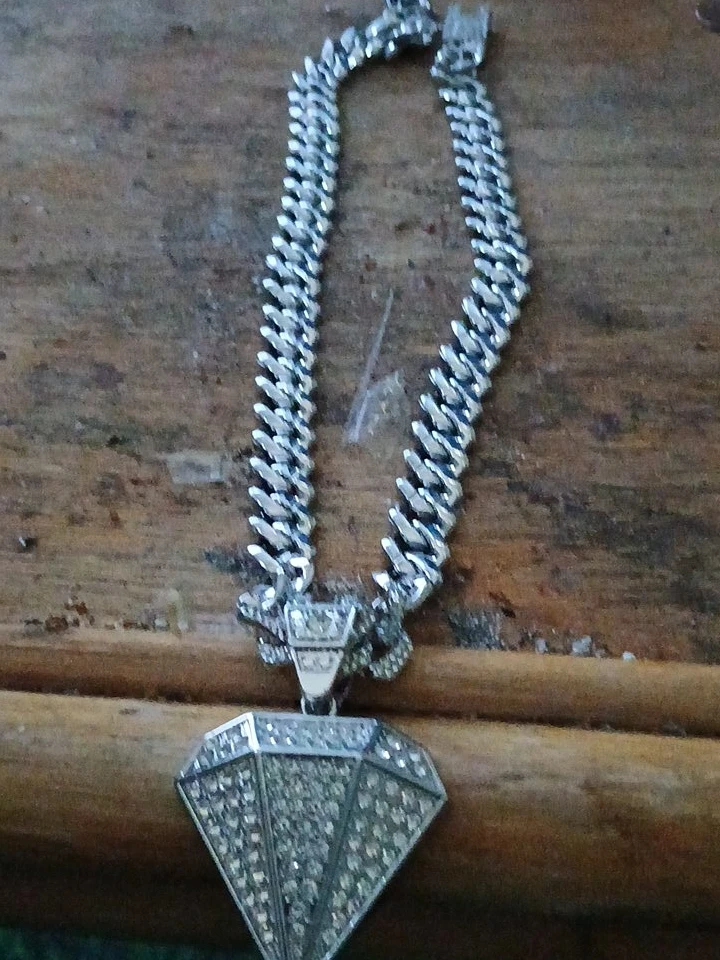 Diamond Pendant Chain Necklace