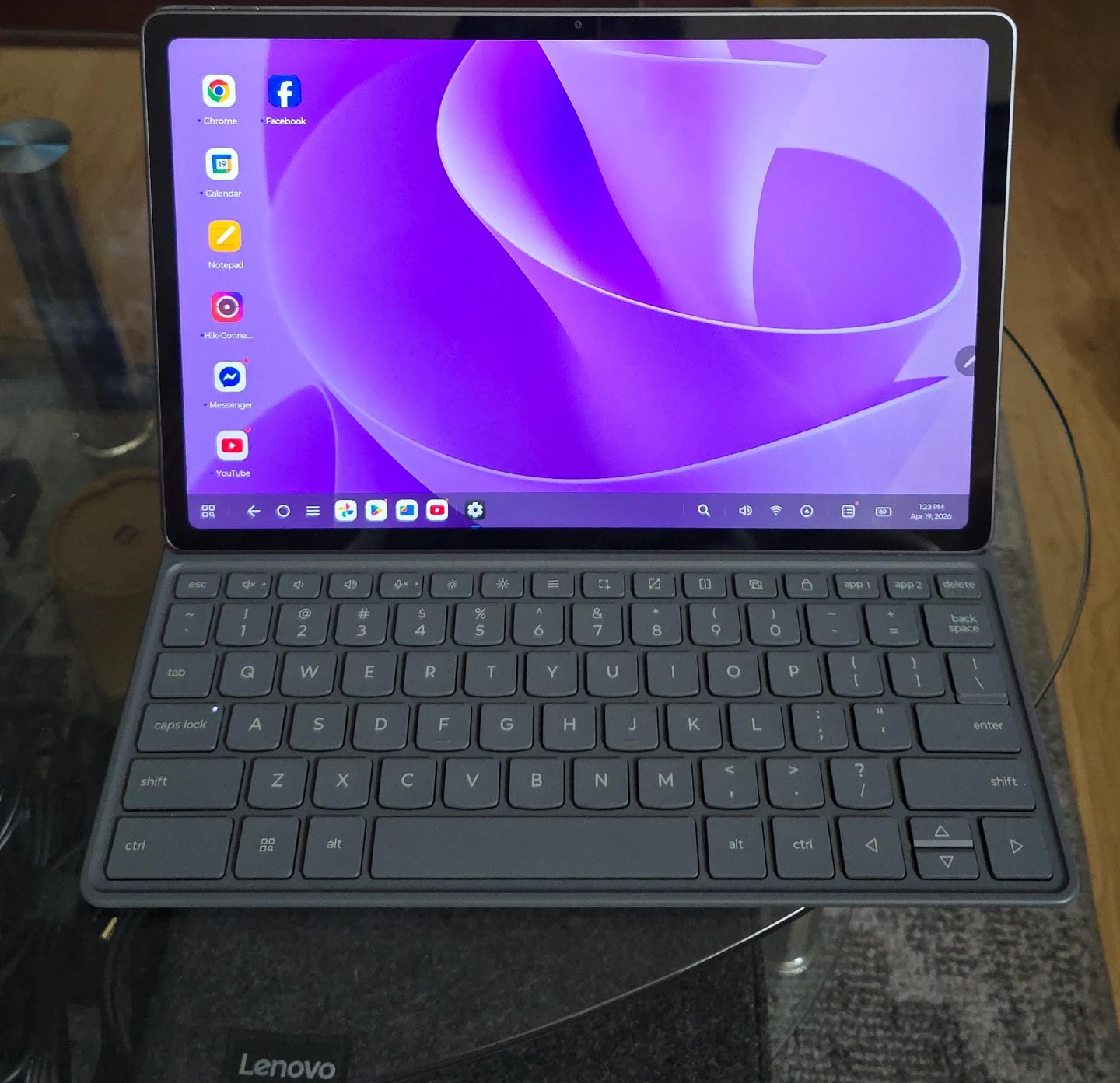Lenovo Idea Tab Plus with Folio Keyboard
