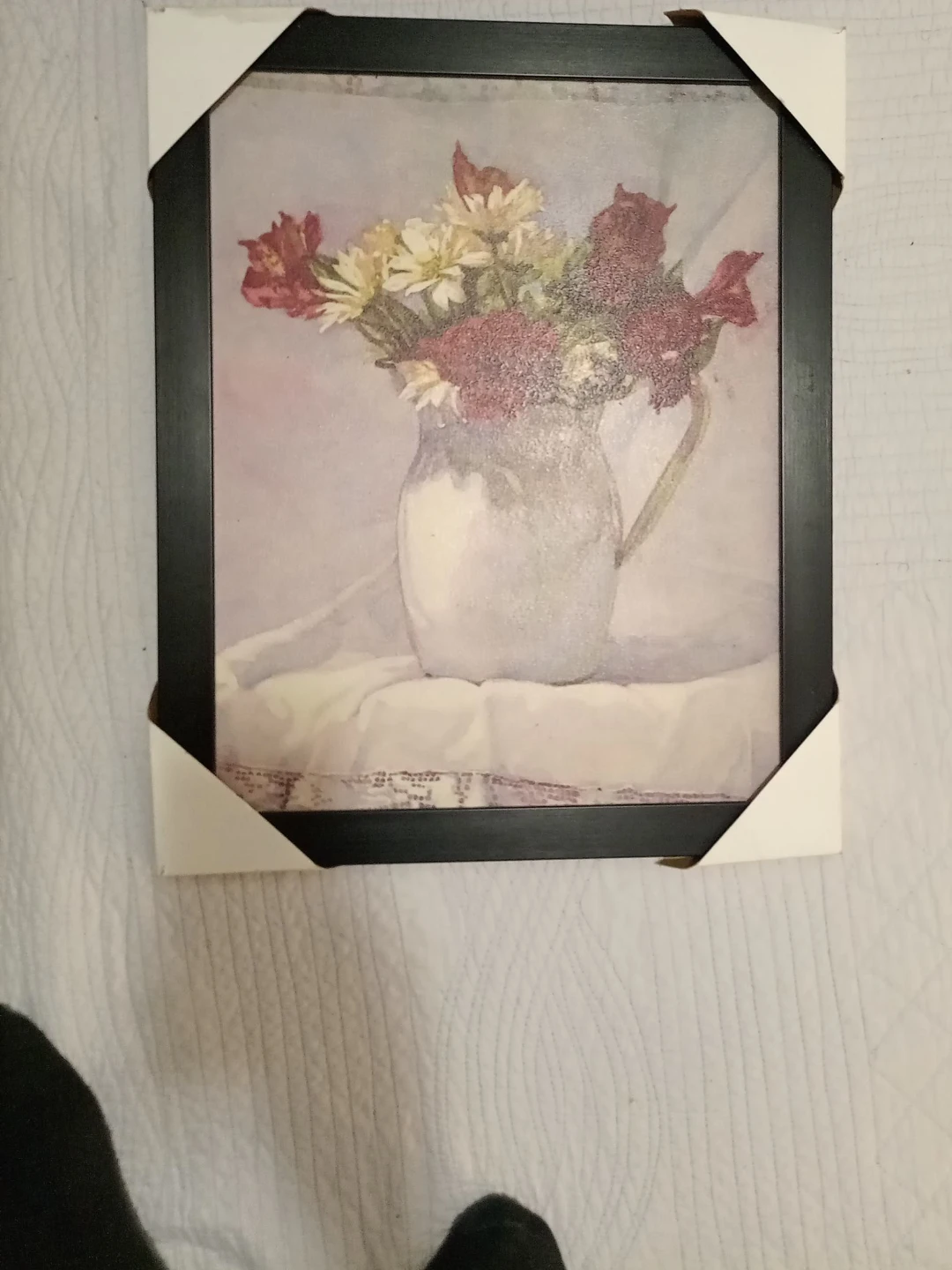 Framed Floral Art Print