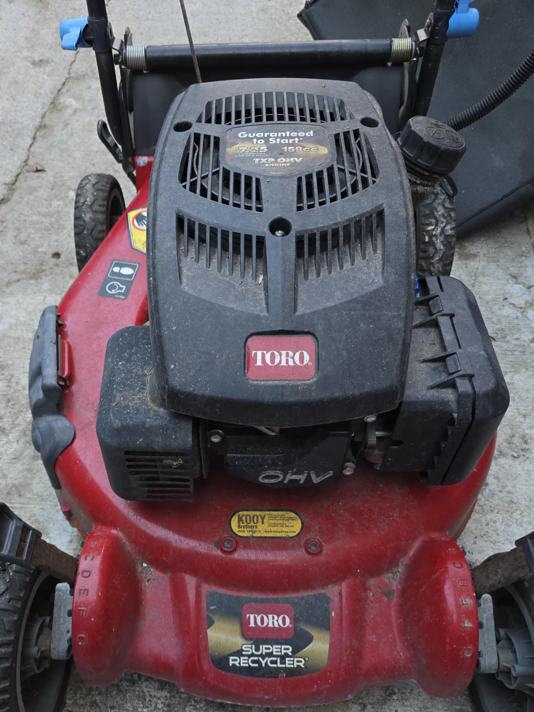 Toro Super Recycler Lawn Mower 159cc