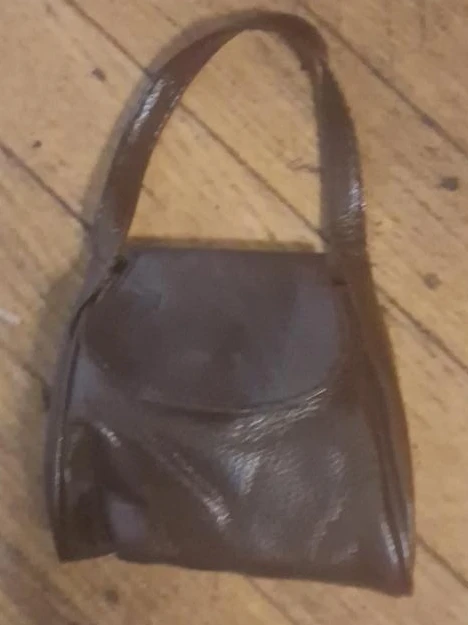 Brown handbag