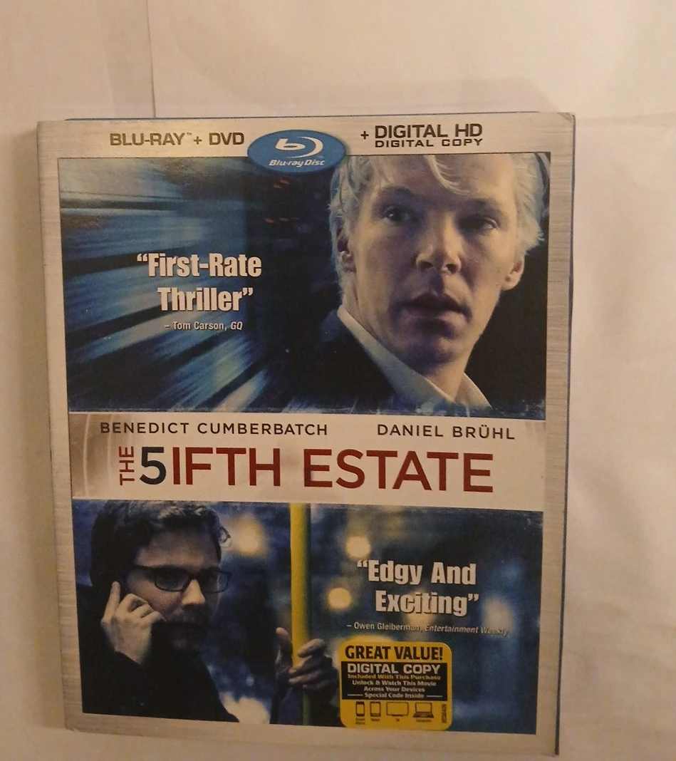 The Fifth Estate Blu-Ray + DVD + Digital HD