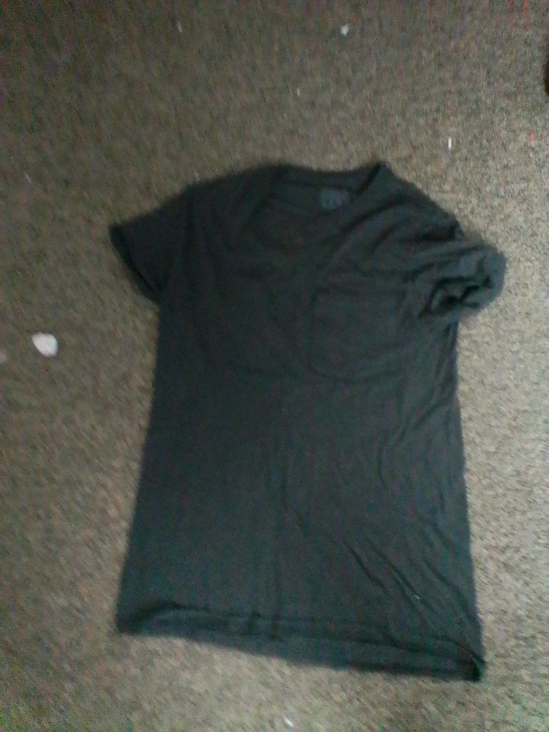 Black V-Neck T-Shirt
