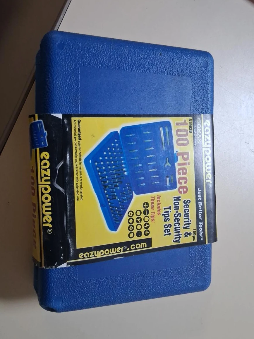 EazyPower 100 Piece Security & Non-Security Tips Set