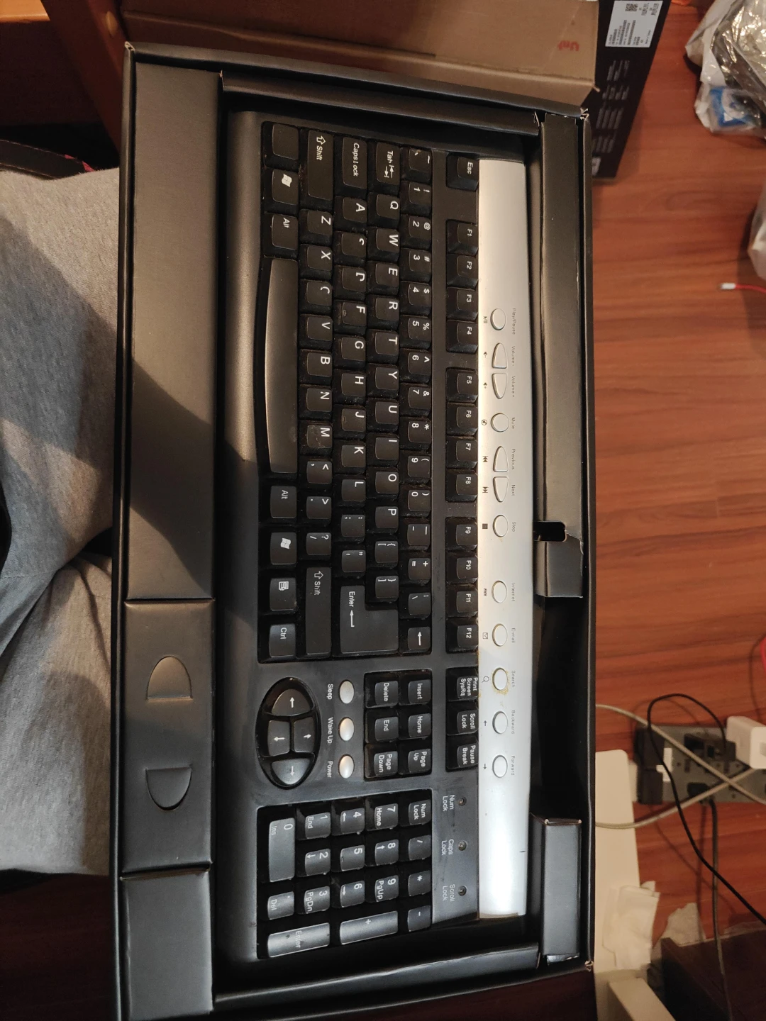 Keyboard with Media Controls