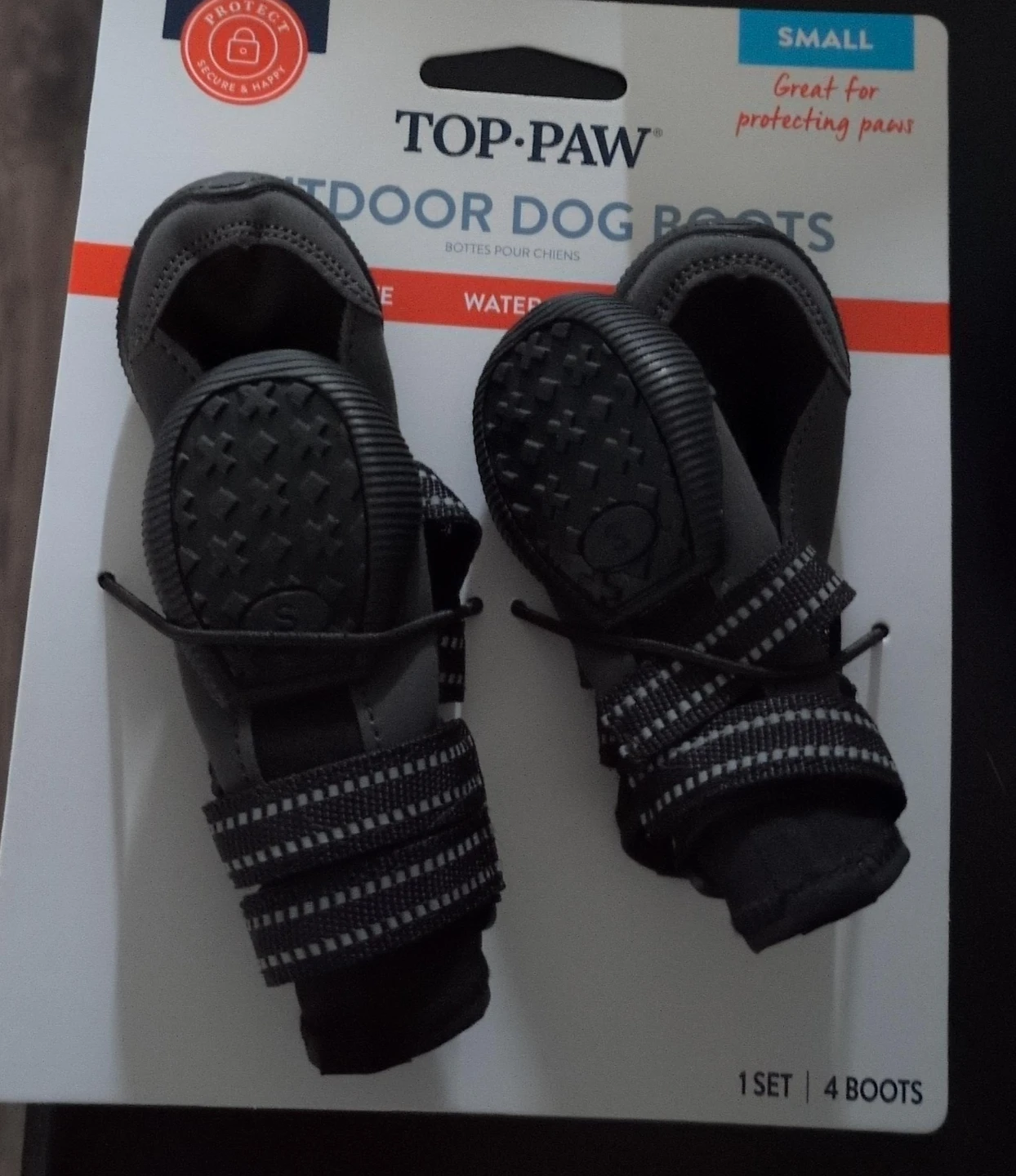 Top Paw Outdoor Dog Boots Small