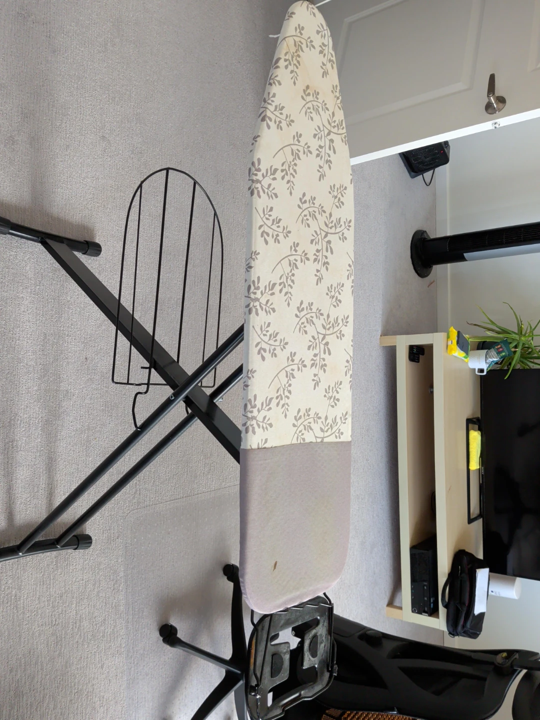 Ironing Board with Patterned Cover