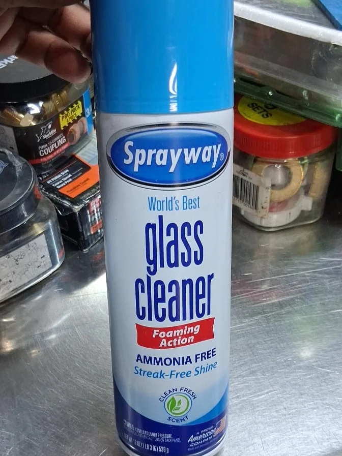 Sprayway Glass Cleaner Foaming Action Ammonia Free