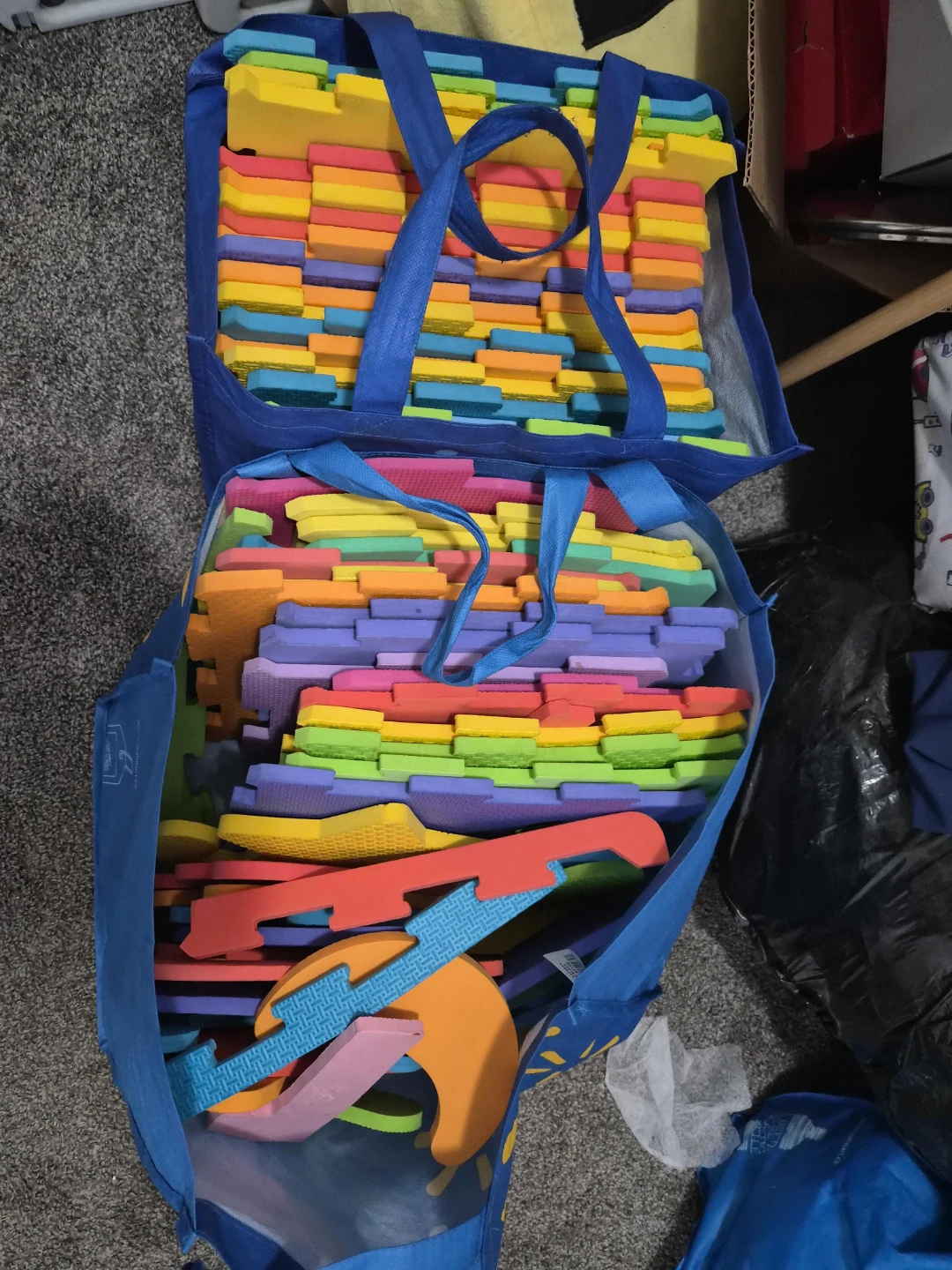 Rainbow Foam Floor Puzzle Mats