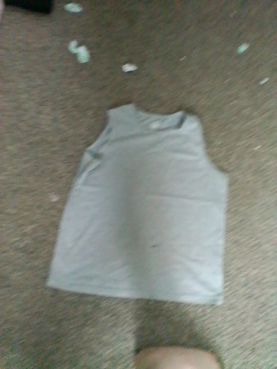 Light Gray Sleeveless Tank Top
