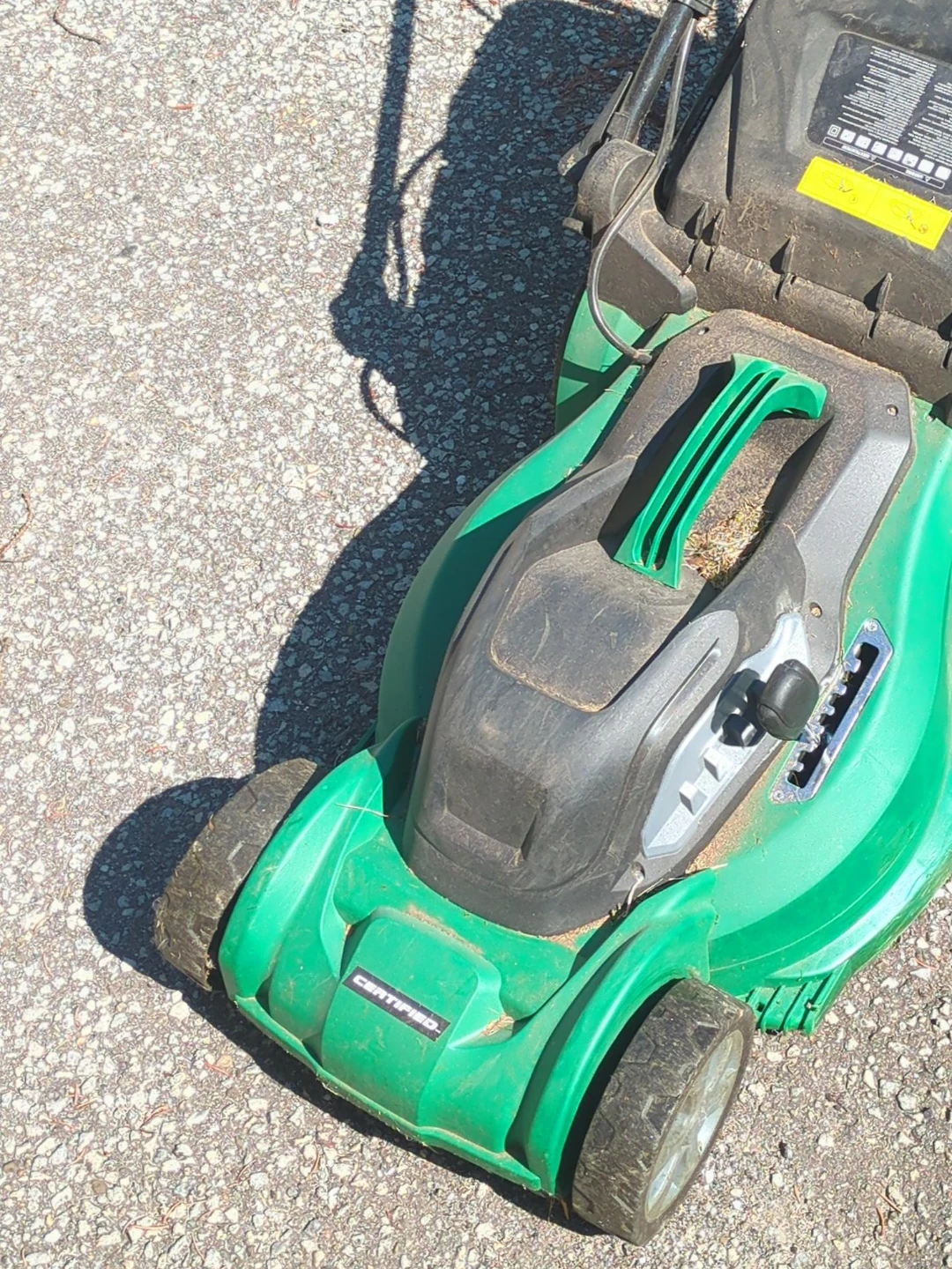 Certified 12A, 2-in-1 Electric Lawn Mower