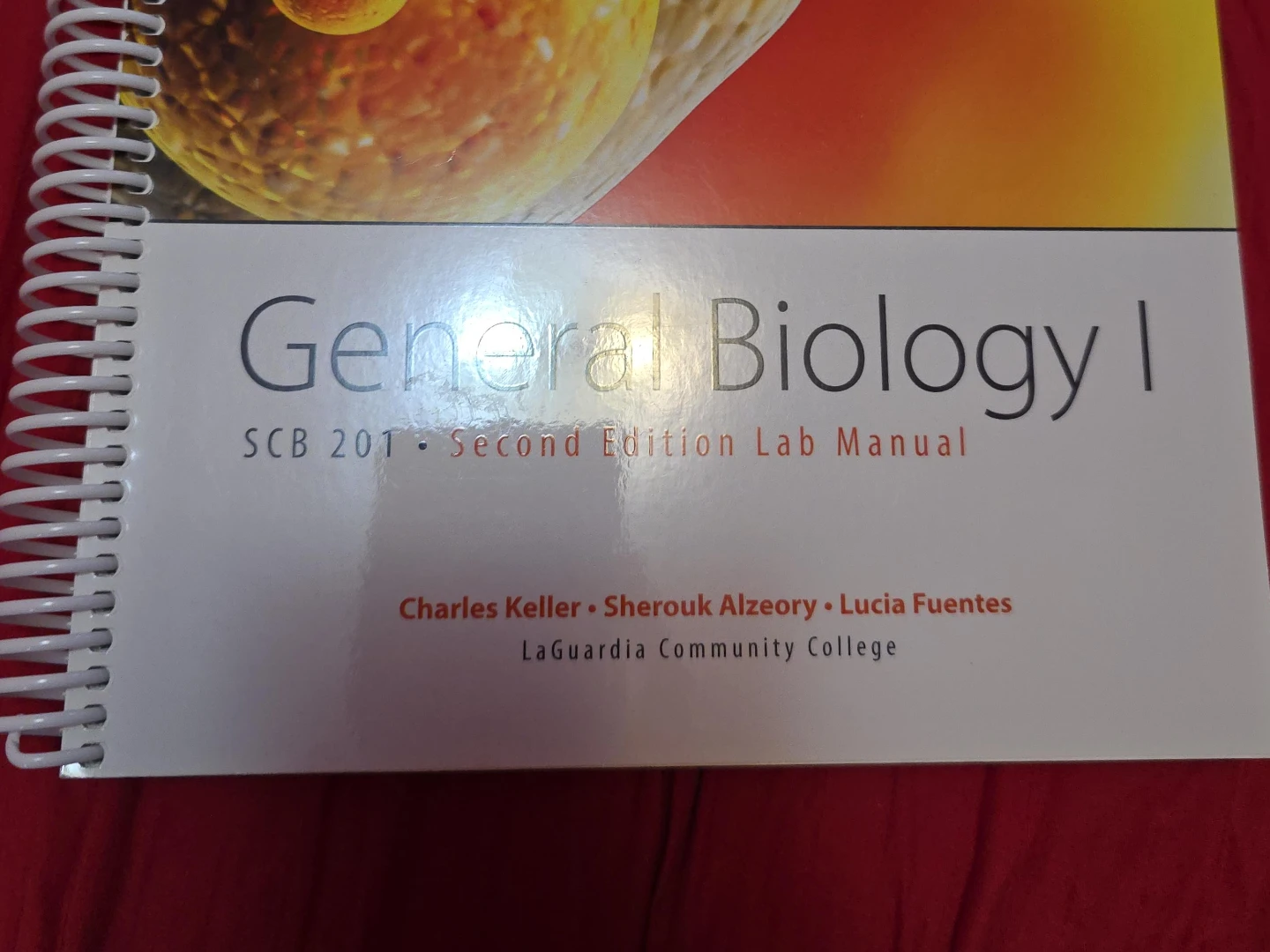 General Biology I SCB 201 Second Edition Lab Manual