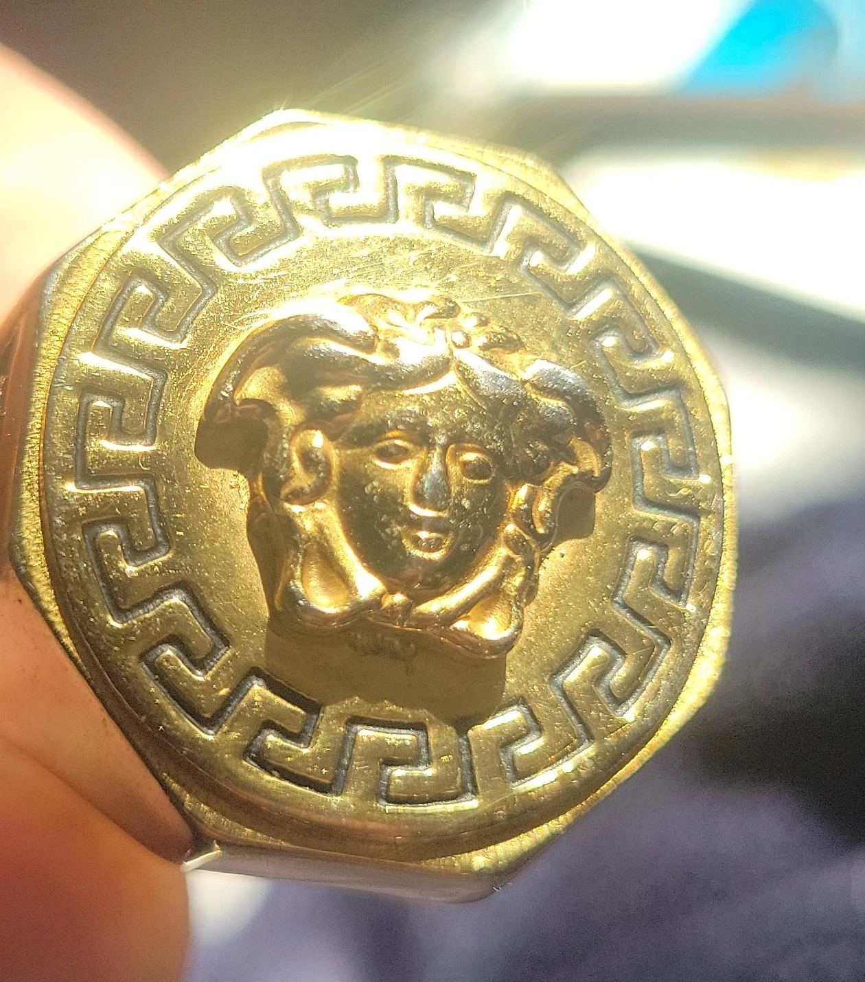 Versace Medusa Ring