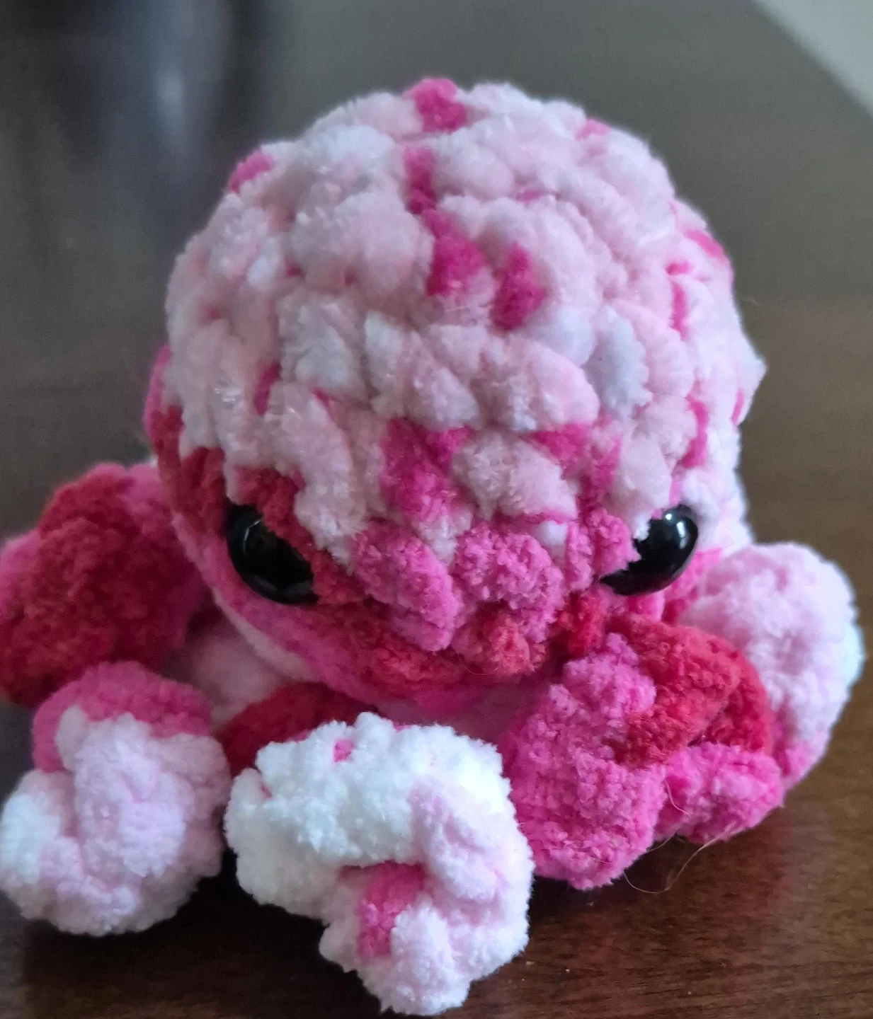 Handmade Crochet Plush Octopus Toy