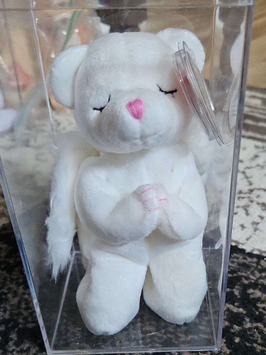 White Angel Teddy Bear Plush Toy