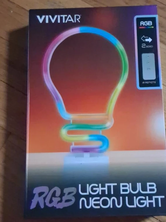 Vivitar RGB Light Bulb Neon Light