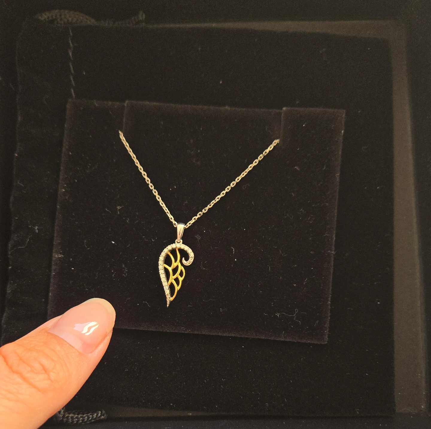 Kay Jewelers Diamond Accent Wing Necklace