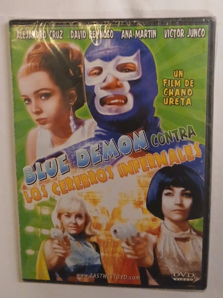 Blue Demon Contra Los Cerebros Infernales DVD