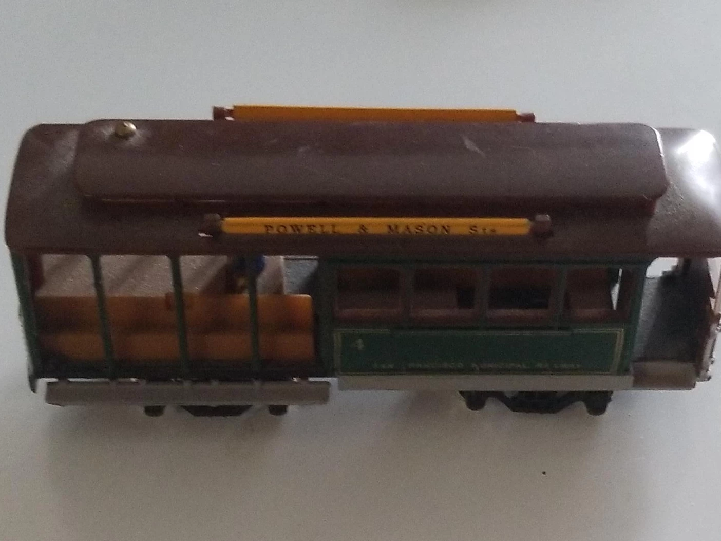 San Francisco Cable Car Model