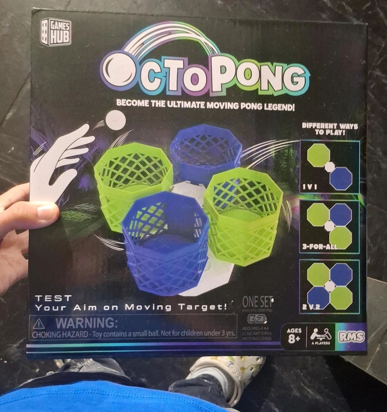 OctoPong Moving Target Game