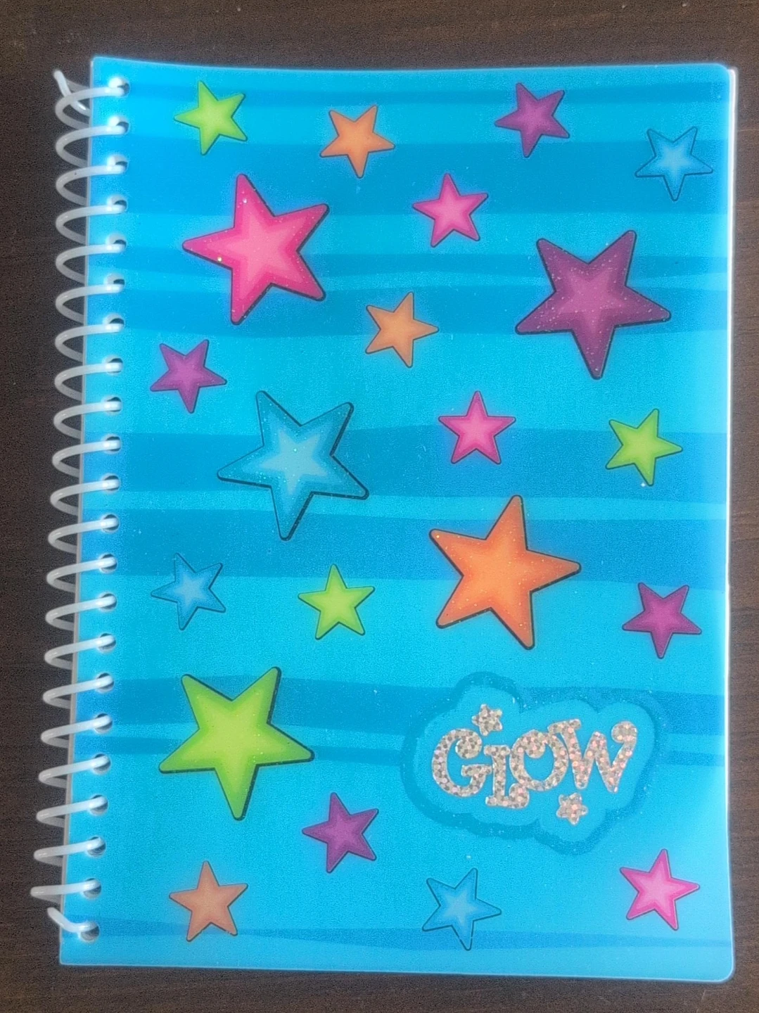 Blue Star Spiral Notebook