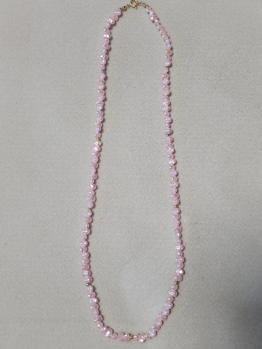Pink Pearl Necklace