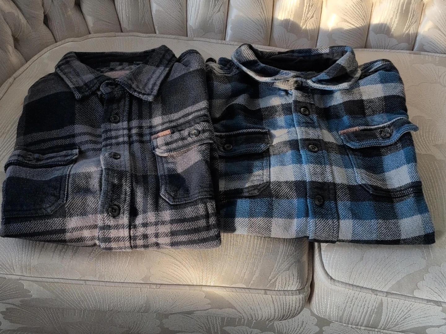 Orvis Plaid Fleece Shirts - 2 Pack
