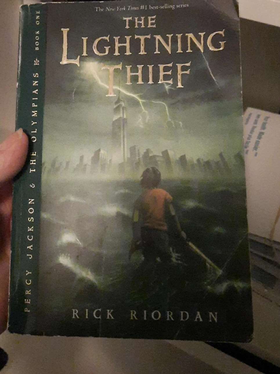 The Lightning Thief by Rick Riordan