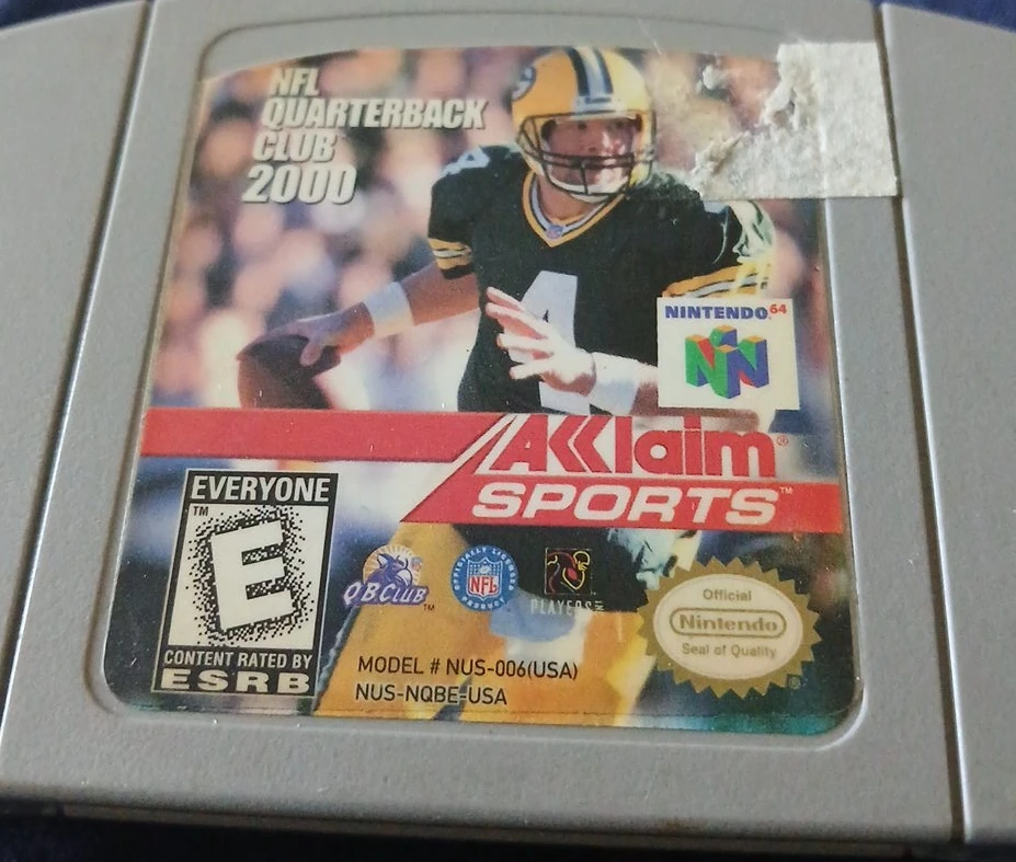 NFL Quarterback Club 2000 Nintendo 64 Game