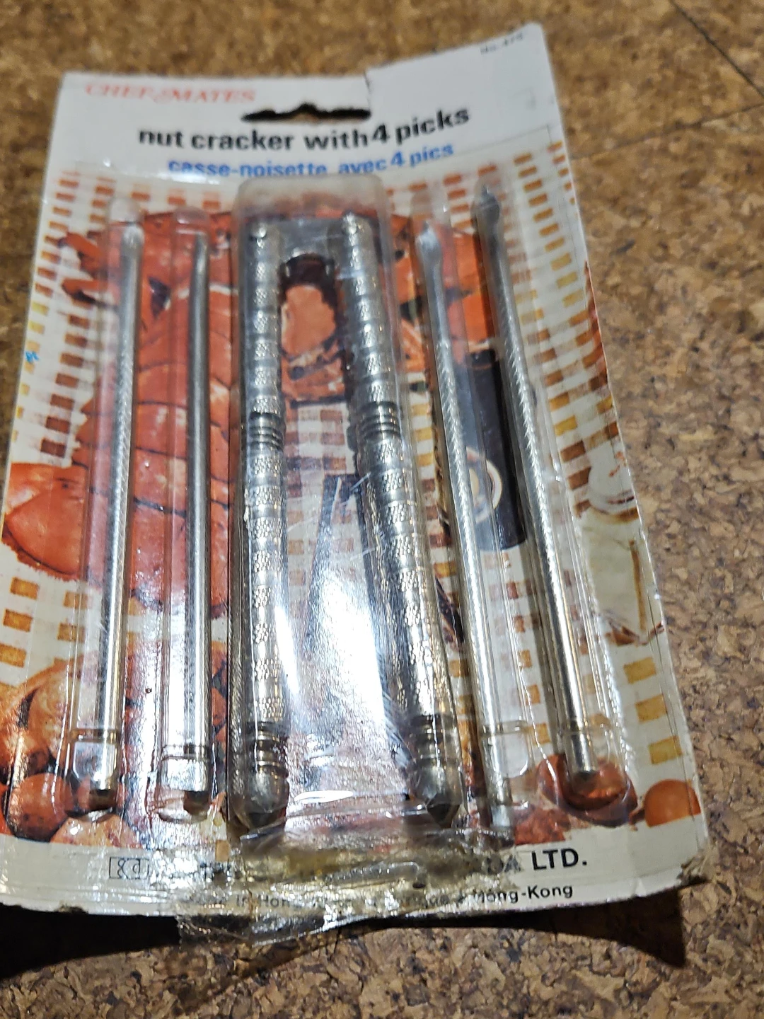 Chef-Mates Nut Cracker with 4 Picks