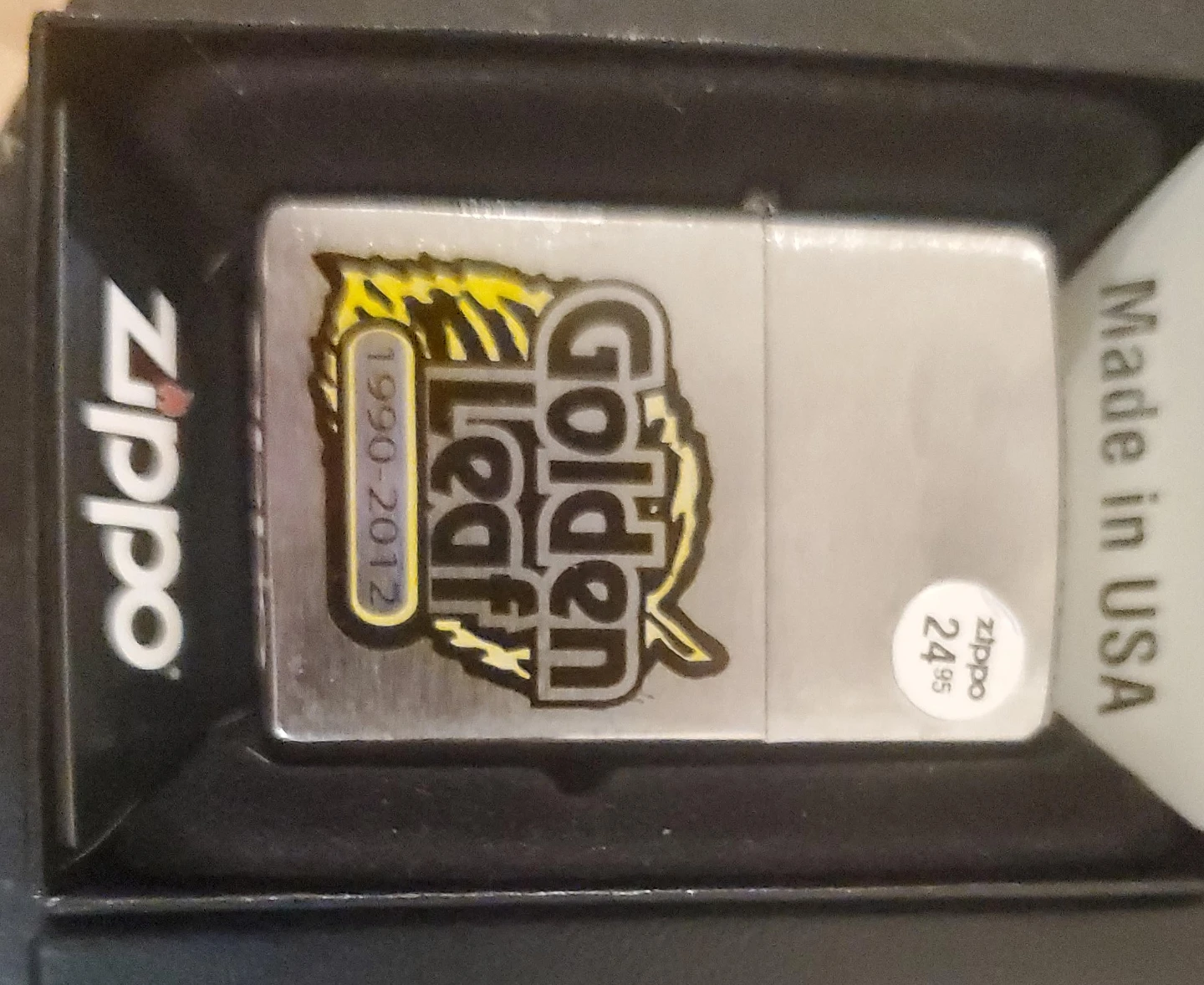 Zippo Golden Leaf Lighter