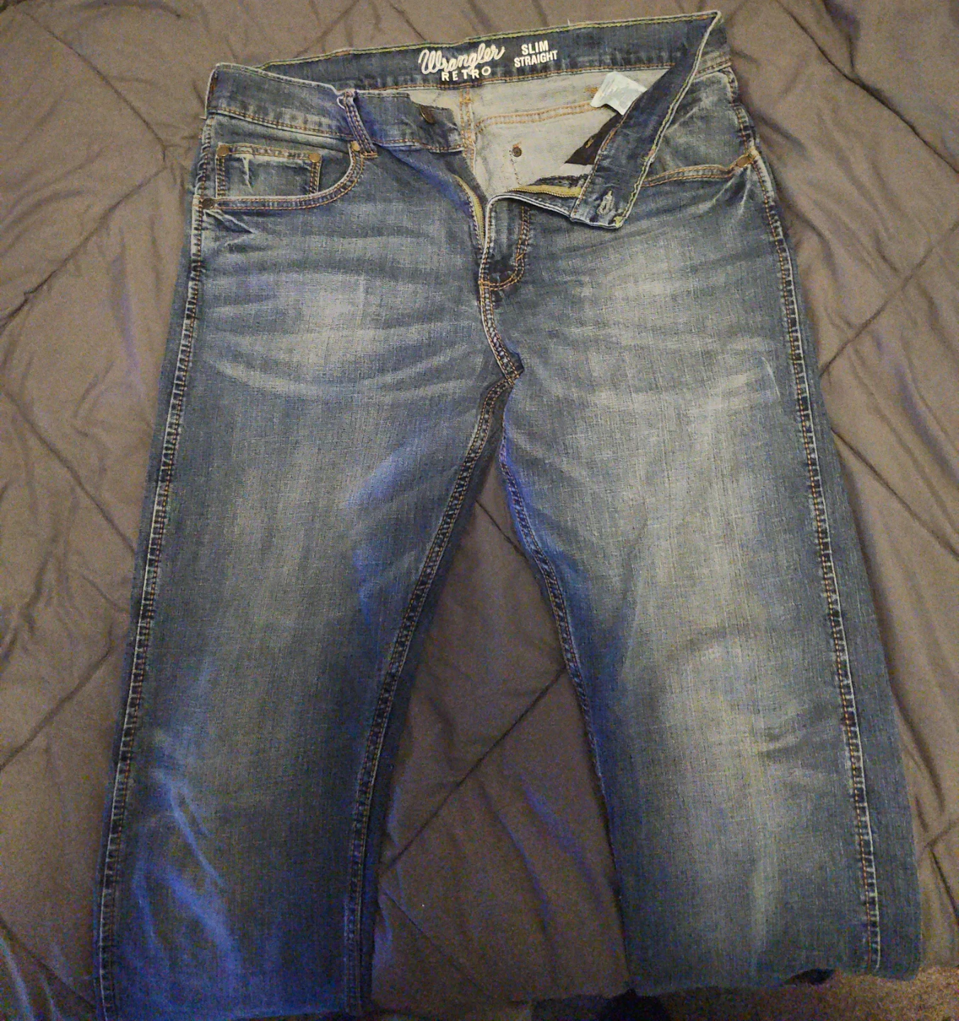Wrangler Retro Slim Straight Jeans