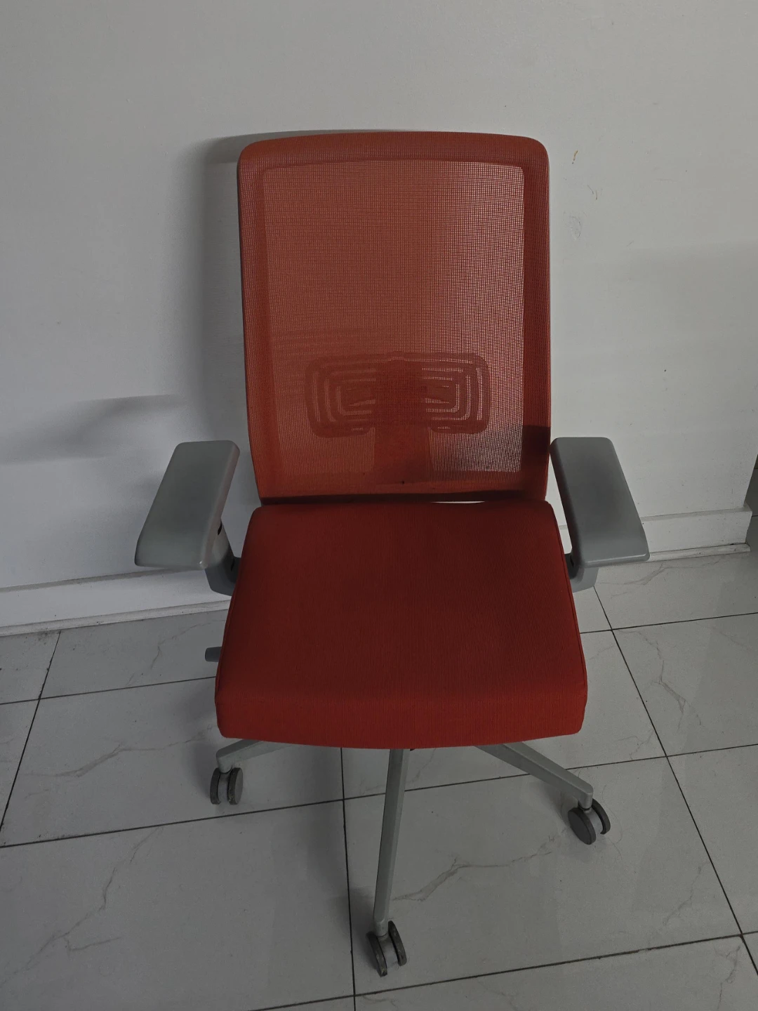 Orange Mesh Office Chair - photo 5