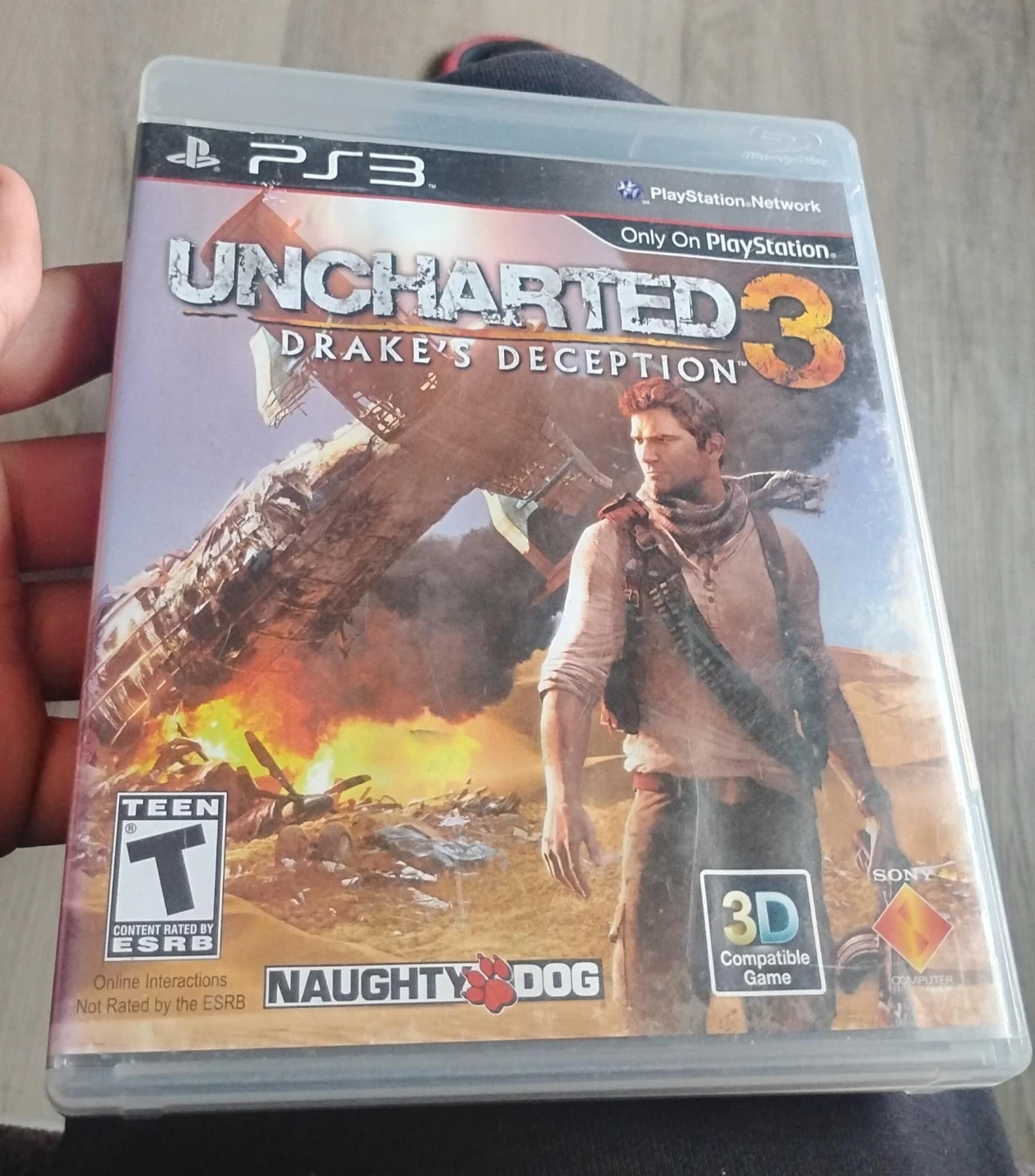 Uncharted 3 Drake's Deception PlayStation 3 PS3 Video Game
