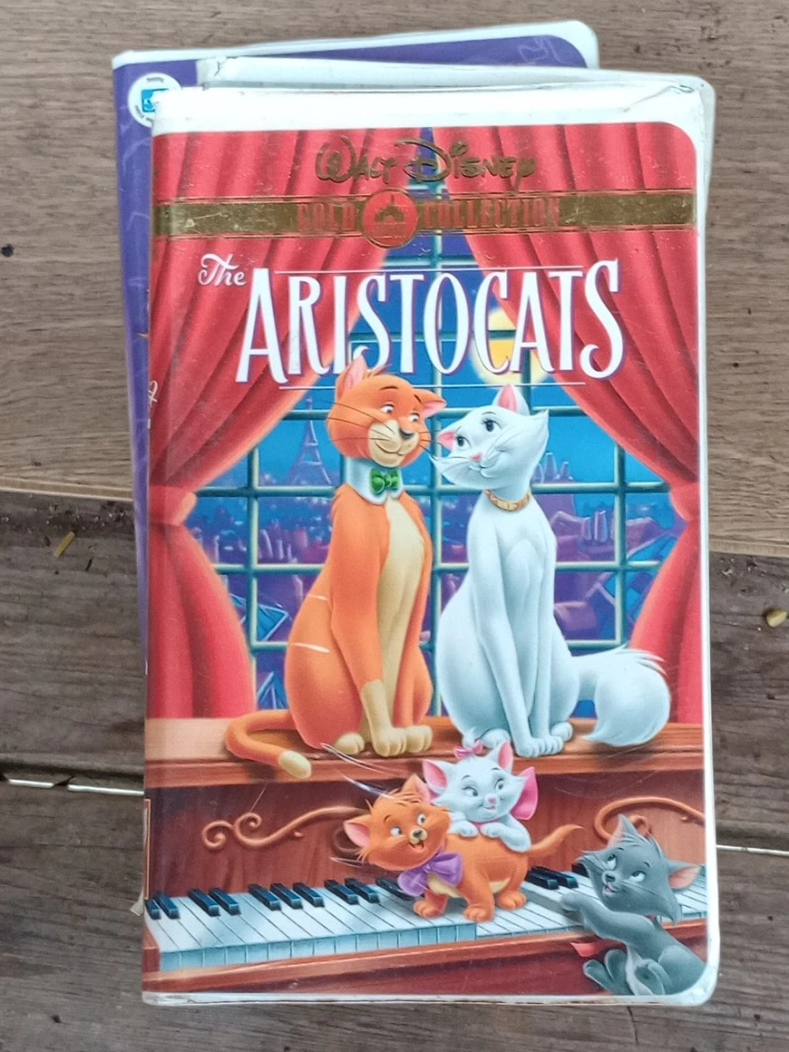 Walt Disney The Aristocats VHS Tape