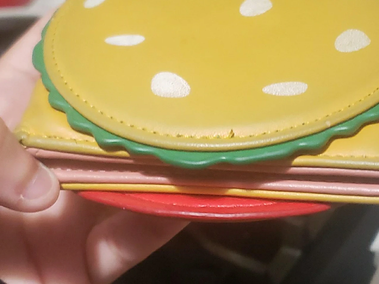 Hamburger Shaped Wallet