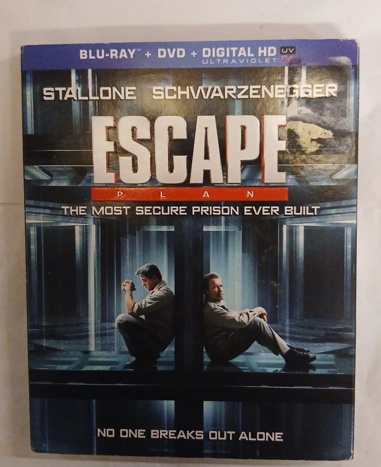 Escape Plan Blu-Ray + DVD + Digital HD