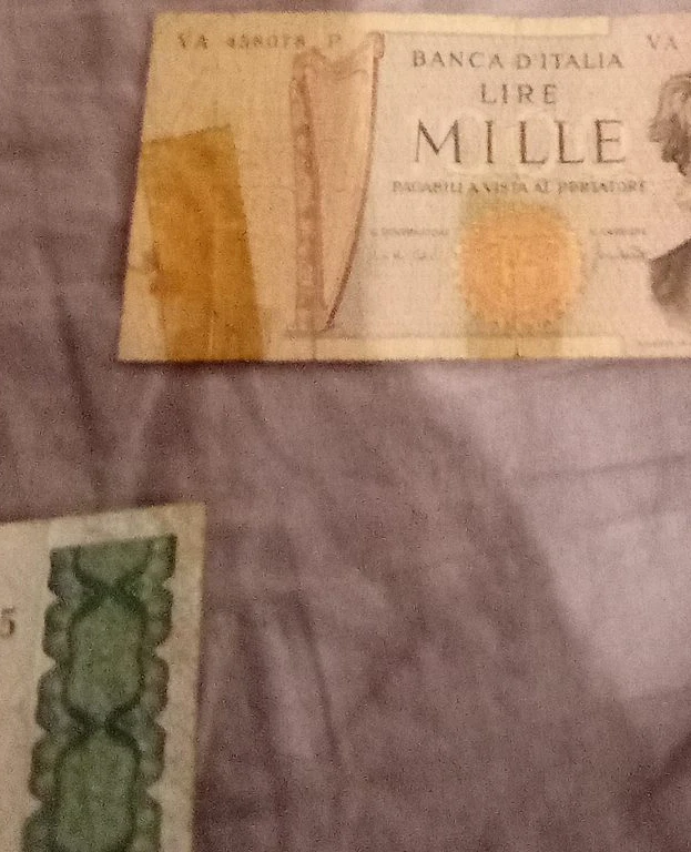 Banca D'Italia 1000 Lire Banknote