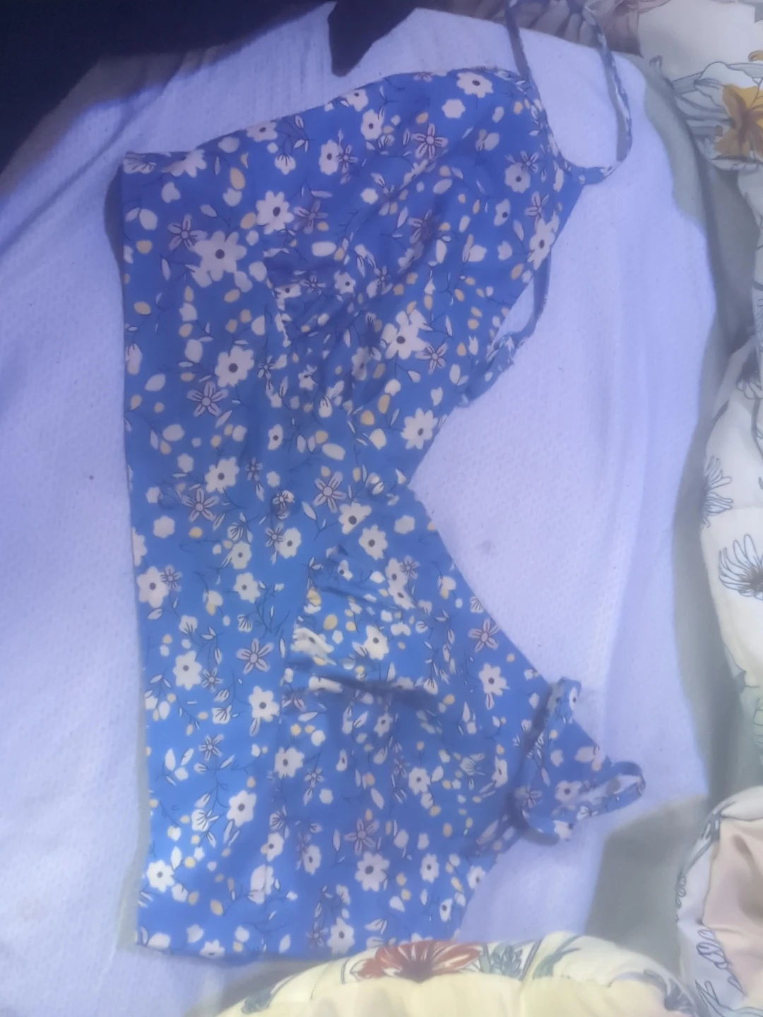 SHEIN Floral Crop Tops (Size L & M)