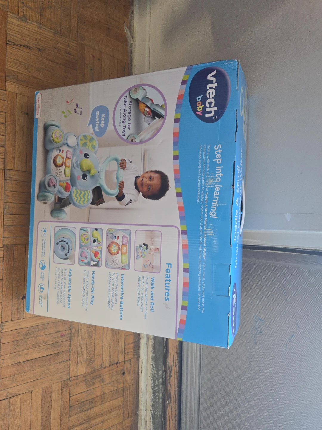 VTech Baby Musical Toddle & Stroll Elephant Walker