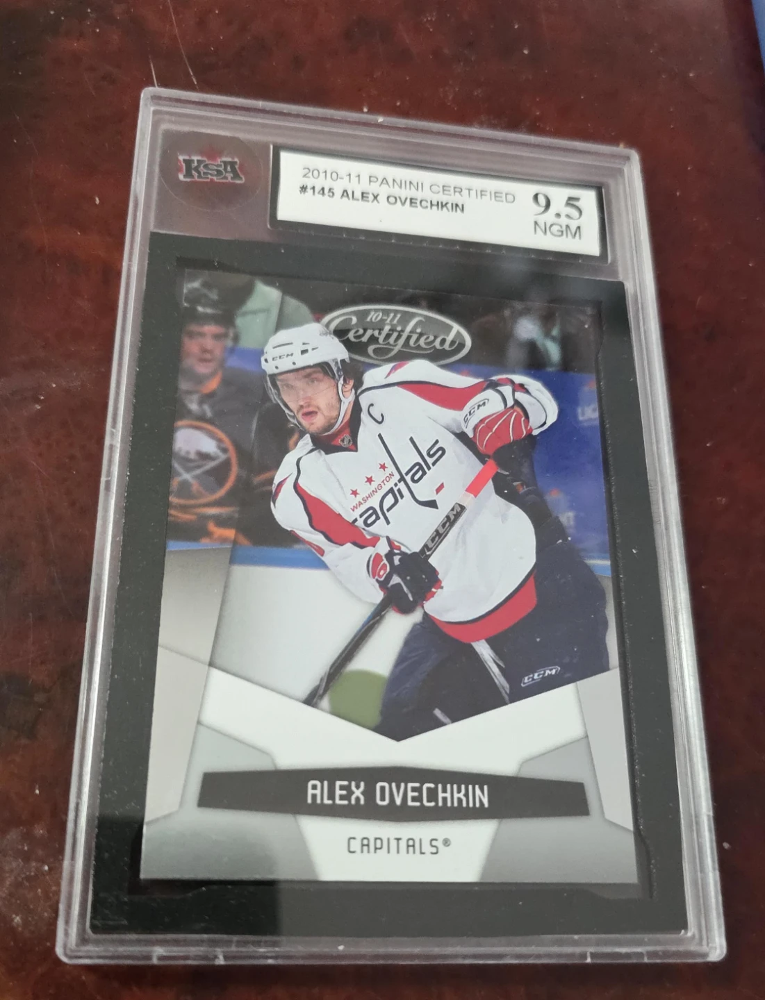 2010-11 Panini Certified Alex Ovechkin #145 KSA 9.5
