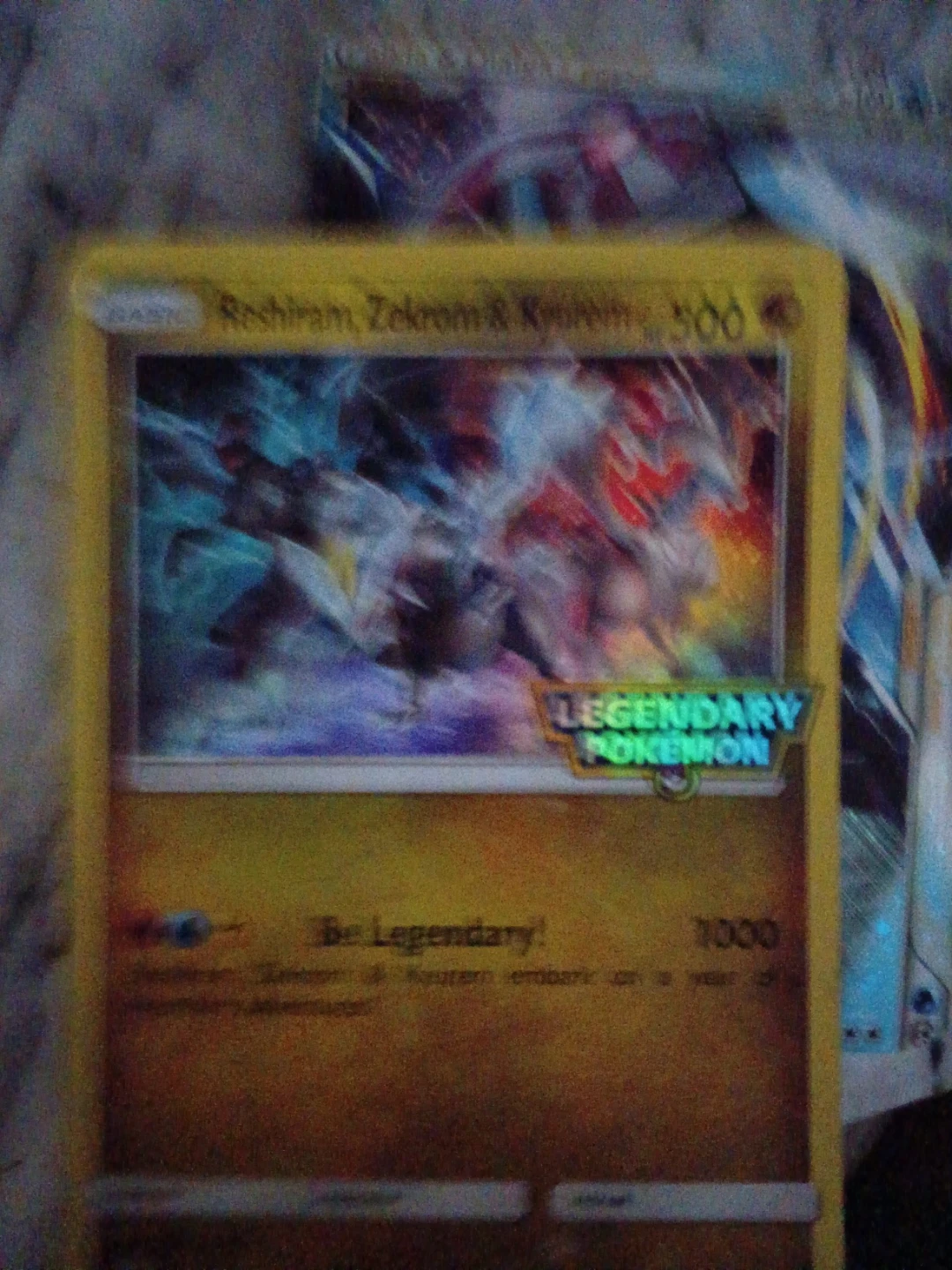 Reshiram, Zekrom & Kyurem Pokémon Card