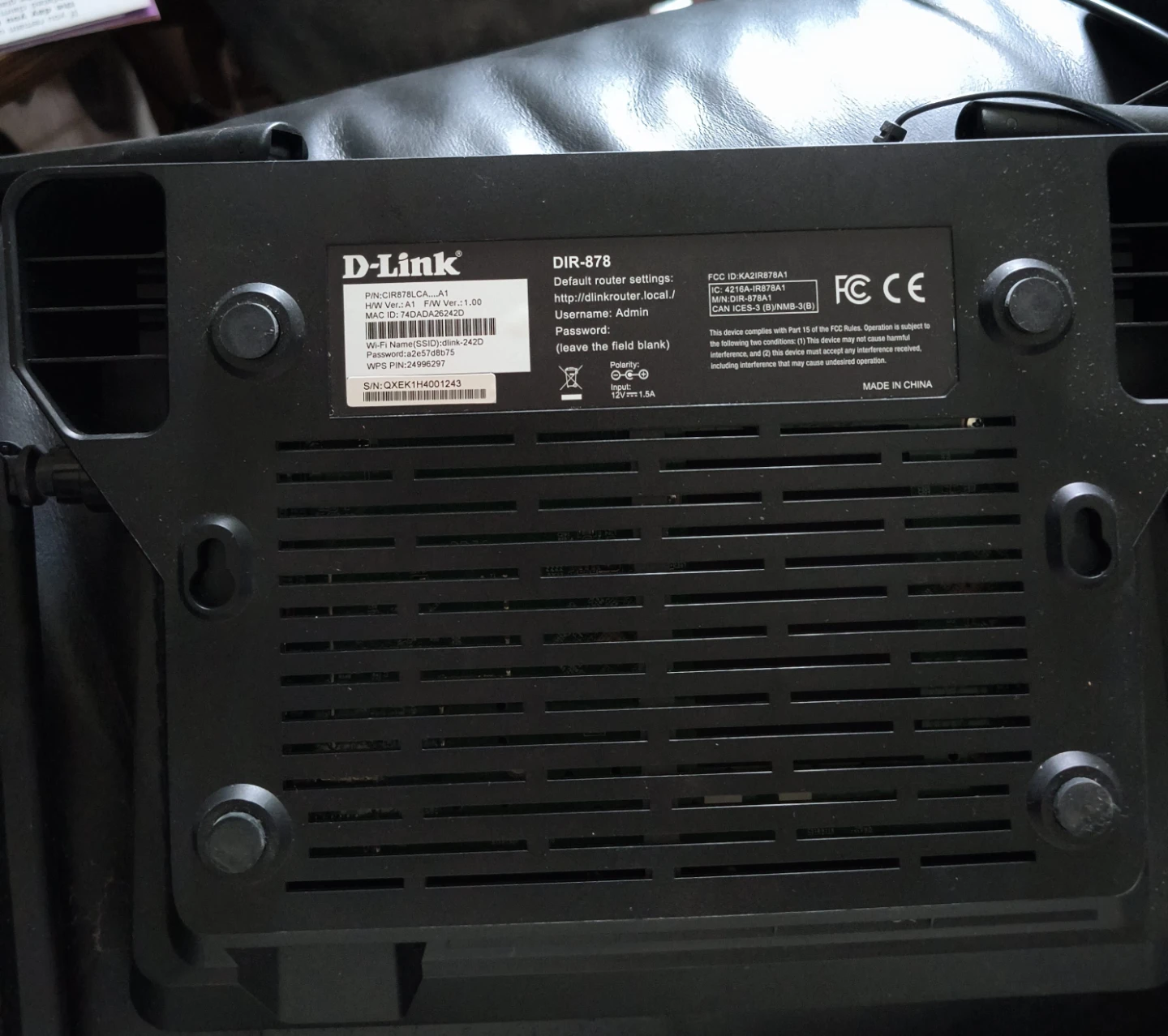D-Link DIR-878 Wireless AC1900 Wi-Fi Router