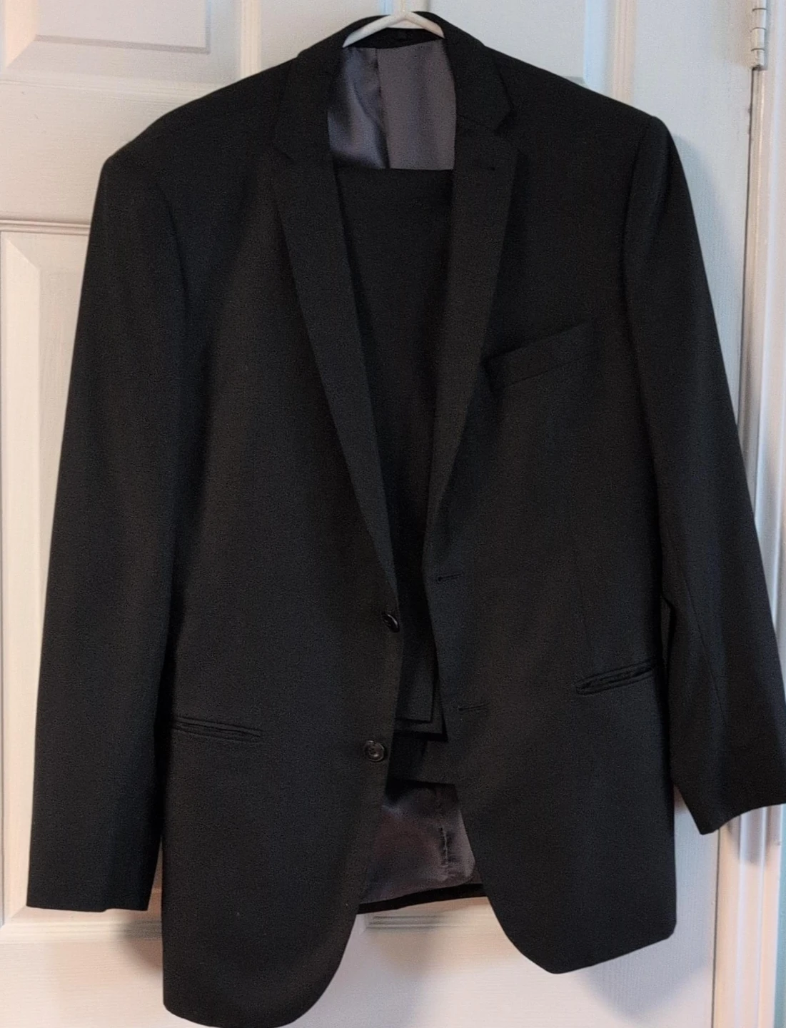 Black Suit Jacket and Pants