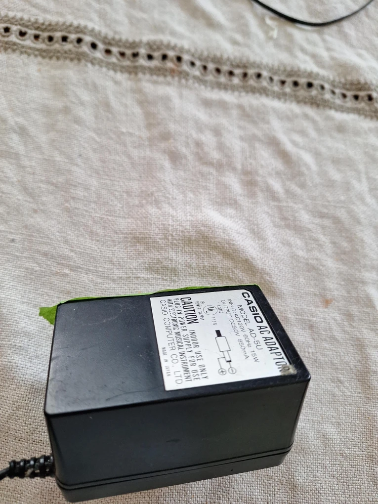 Casio AD-5U AC Adapter