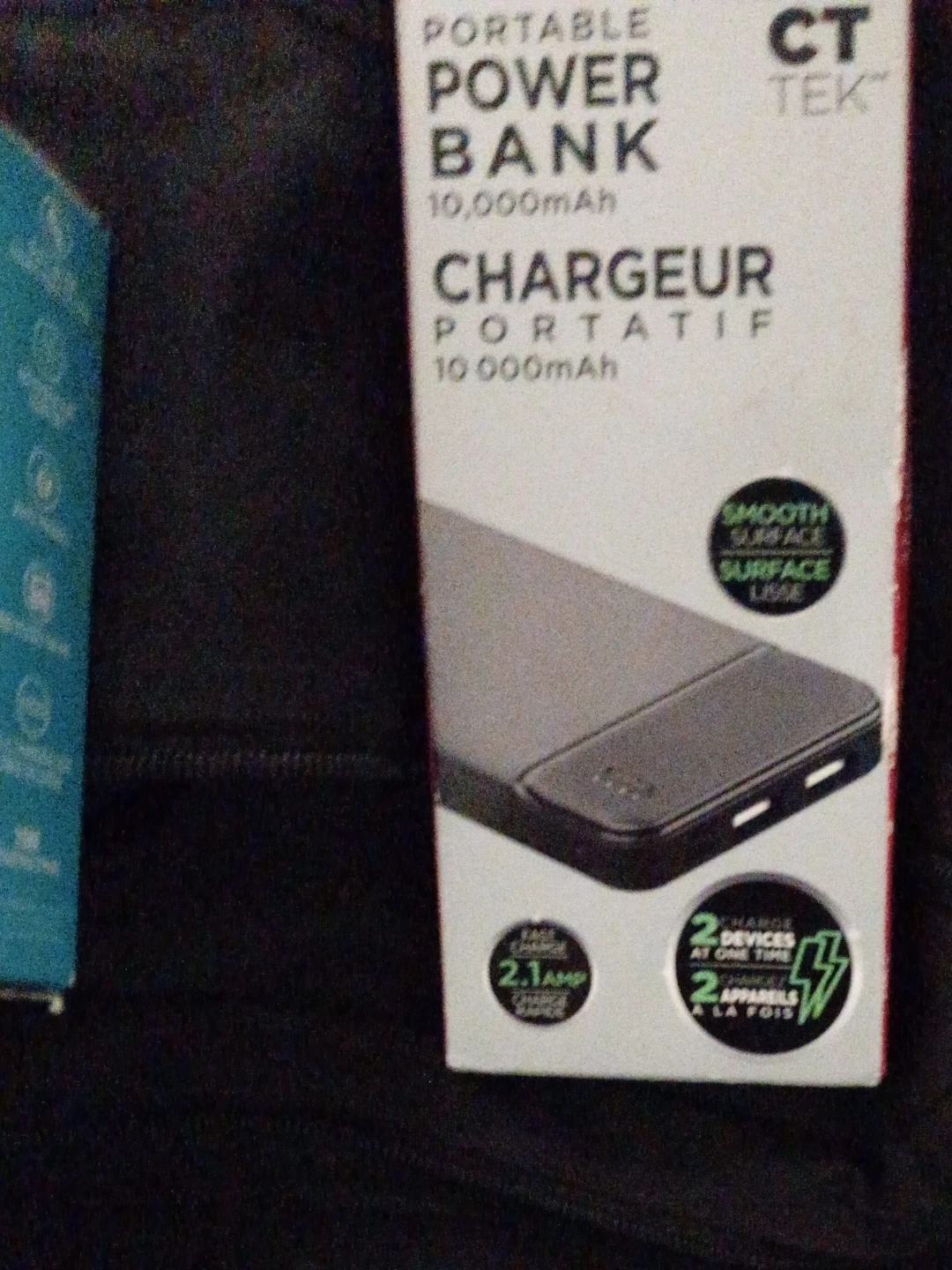 CT TEK Portable Power Bank 10,000mAh