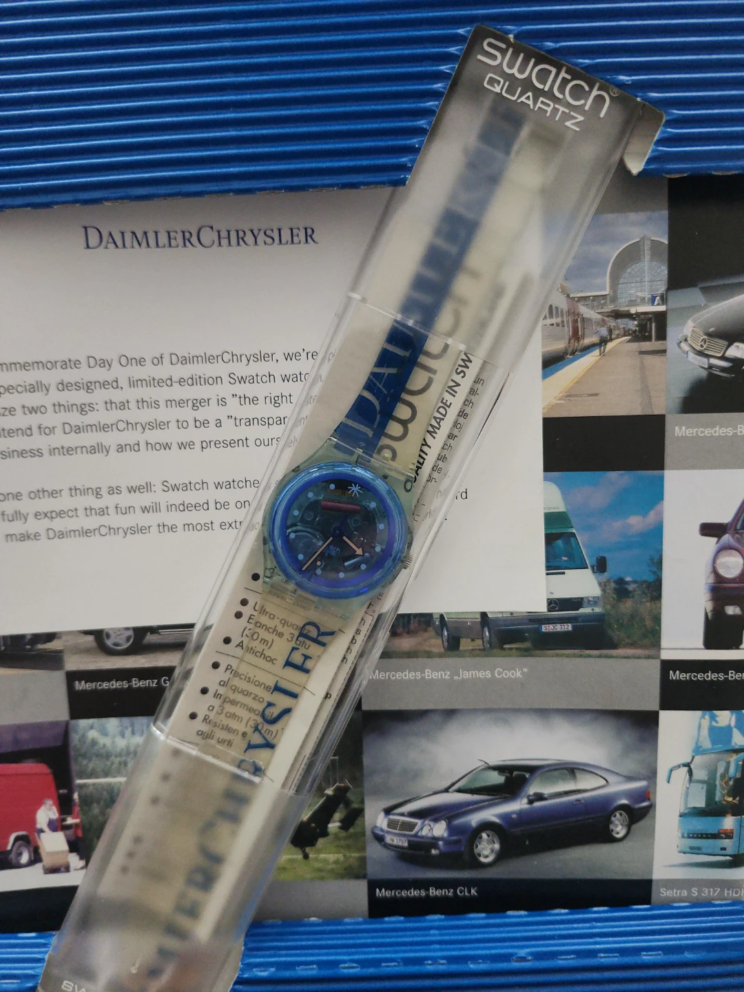 Swatch Quartz DaimlerChrysler Limited Edition Watch