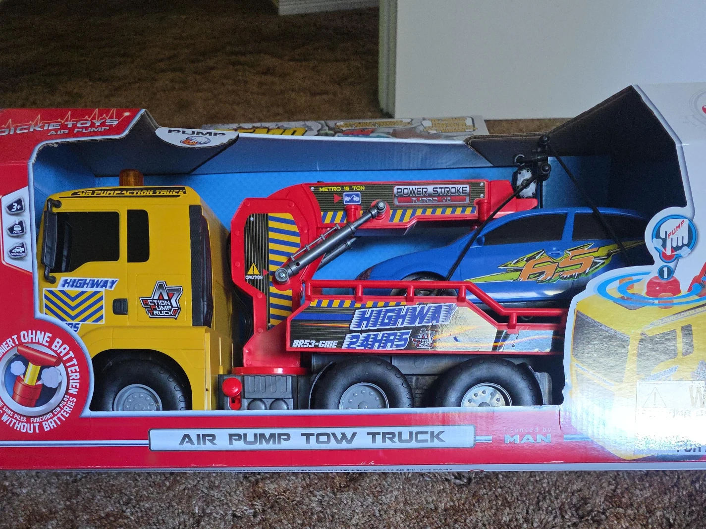 Dickie Toys Air Pump Tow Truck
